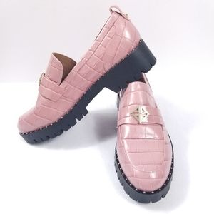 Antonio Melani Pink Loafers women's shoes size 11